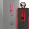 9PM Rebel by Afnan 100ml apa de parfum unisex ananas mar verde mandarina vanilie cedru caramel ambergris mosc