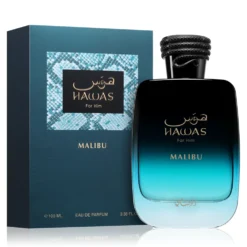 hawas malibu edp 100ml parfum barbati cocos tropical tonka dulce fresh