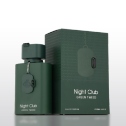 Apa de Parfum Night Club Green Tweed by Fragrance World, Barbati, 100ml