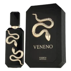 Veneno Black by French Avenue 100ml extrait de parfum unisex mar scortisoara fum tutun vanilie Bourbon Orcanox