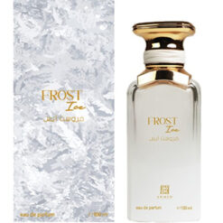 ahmed al maghribi frost ice edp 100ml parfum unisex pepene grapefruit portocala iasomie rozmarin ambergris fresh fructat acvatic inspiratie hawas ice parfum de vara