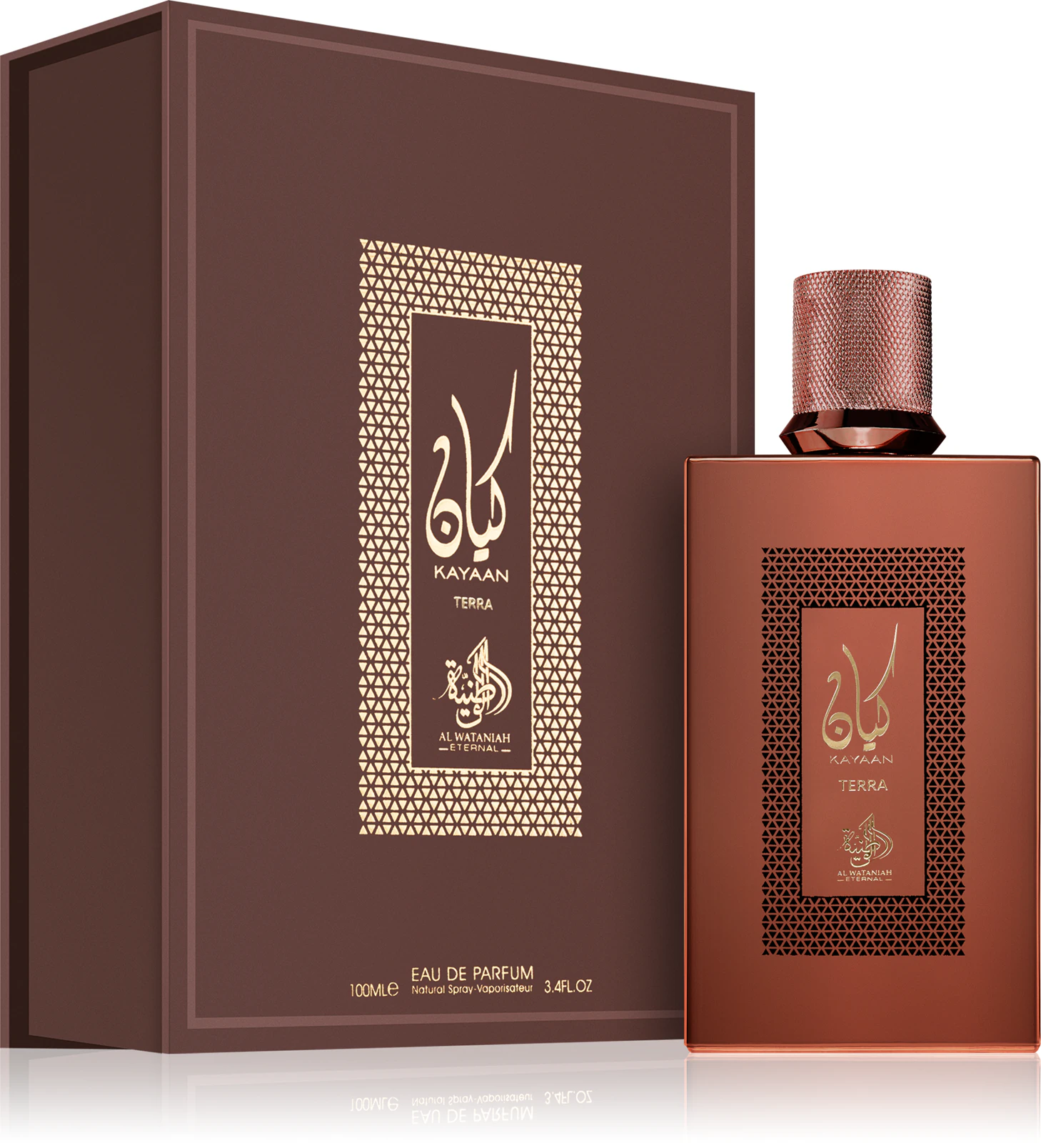 Apa de parfum Kayaan Terra by Al Wataniah, Barbati, 100 ml