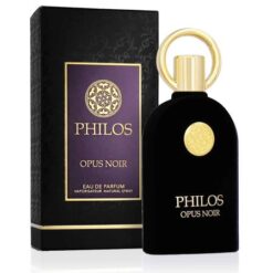 maison alhambra philos opus noir edp 100ml parfum unisex trandafir piele vanilie oriental