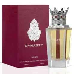 lattafa dynasty edp 100ml parfum unisex ceai rooibos suede cashmeran lemnos aromatic