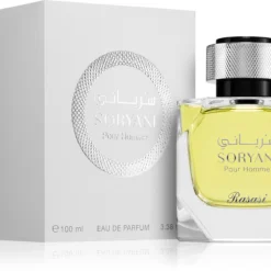 Soryani Pour Homme by Rasasi 100ml apa de parfum barbati lime bergamota mandarina lavanda trandafir iris mosc ambra vetiver parfum fresh clean