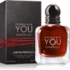 armani stronger with you powerfully edp parfum barbati cirese vanilie castan dulce