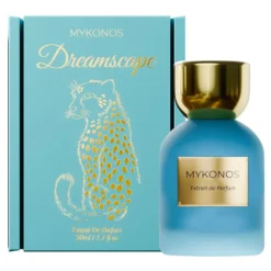 extract de parfum dreamscape by mykonos 50ml parfum unisex inspiratie god of fire mango lamaie italiana rubarba ghimbir iasomie pralina tonka cedru ambra parfum tropical fructat persistent