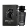 extract de parfum conquer by mykonos 50ml parfum unisex inspiratie ysl myslf labsolu bergamota ghimbir cardamom floare de portocal iris vanilie ambra mosc patchouli parfum clean sexy persistent