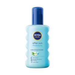 spray after sun Nivea Sun 200ml unisex cu Aloe Vera Bio Acid Hialuronic Vitamina E spray hidratant racoritor dupa plaja pentru piele expusa la soare