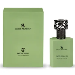 swiss arabian patchouli 01 extrait de parfum 50ml unisex grapefruit lavanda piper roz cardamom menta ananas patchouli tamaie cashmeran tonka parfum aromatic lemnos modern