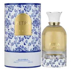 apa de parfum petra by lattafa femei 100ml pruna rom tuberoza cocos pralina vanilie mosc parfum boozy gourmand dulce cremos persistent