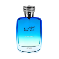 Hawas Nautilus by Rasasi 100ml apa de parfum barbati apa de mare ambergris chiparos cedru nisip driftwood parfum marin lemnos