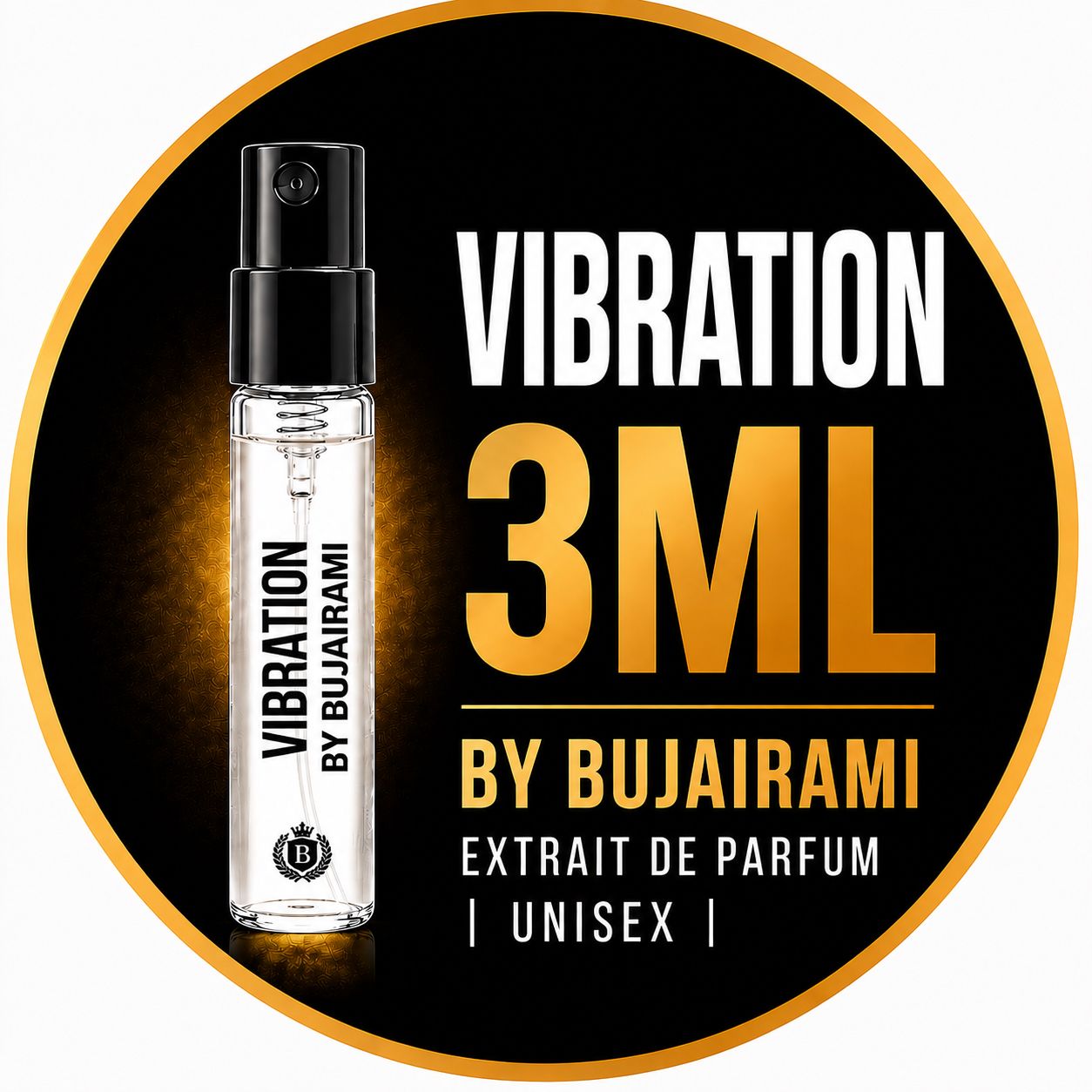 Extract de Parfum Vibration by Bujairami, Unisex, 3ml