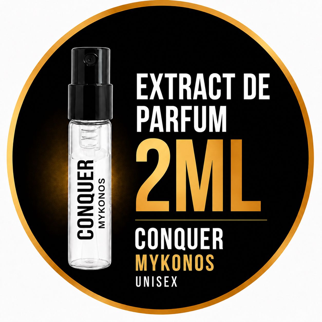Extract de Parfum Conquer by Mykonos, Unisex, 2ml
