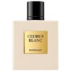 Cedrus Blanc by Rayhaan 100ml apa de parfum unisex bergamota aldehide floare de portocal cedru mosc alb parfum clean woody musky inspiratie Carolina Herrera Cedar Chic