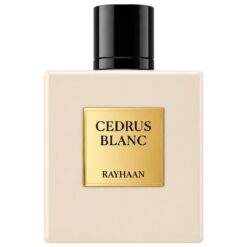 Cedrus Blanc by Rayhaan 100ml apa de parfum unisex bergamota aldehide floare de portocal cedru mosc alb parfum clean woody musky inspiratie Carolina Herrera Cedar Chic