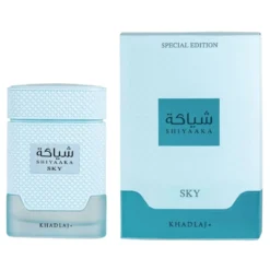 Shiyaaka Sky by Khadlaj 100ml apa de parfum unisex bergamota mandarina verbina neroli ambroxan mosc vetiver santal parfum fresh verde