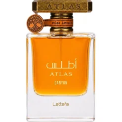 Atlas Canyon by Lattafa 55ml apa de parfum unisex bergamota lamaie ghimbir note marine ambroxan mosc inspiratie Louis Vuitton Symphony