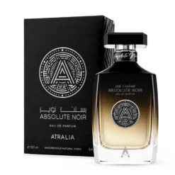 Absolute Noir by Atralia 100ml apa de parfum barbati grapefruit piper roz ananas ambroxan patchouli vetiver moss inspiratie Creed Absolu Aventus