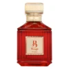 B Rouge Extrait by Fragrance World 100ml extract de parfum unisex sofran migdala amara iasomie egipteana cedru ambergris mosc inspiratie Baccarat Rouge 540 Extrait