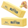 Jucărie Butter Squishy anti-stres galbenă în formă de baton de unt