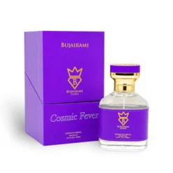 Cosmic Fever by Bujairami 100ml extract de parfum unisex coacaze negre violeta mimoza mosc santal cashmeran tonka inspiratie Louis Vuitton Cosmic Cloud