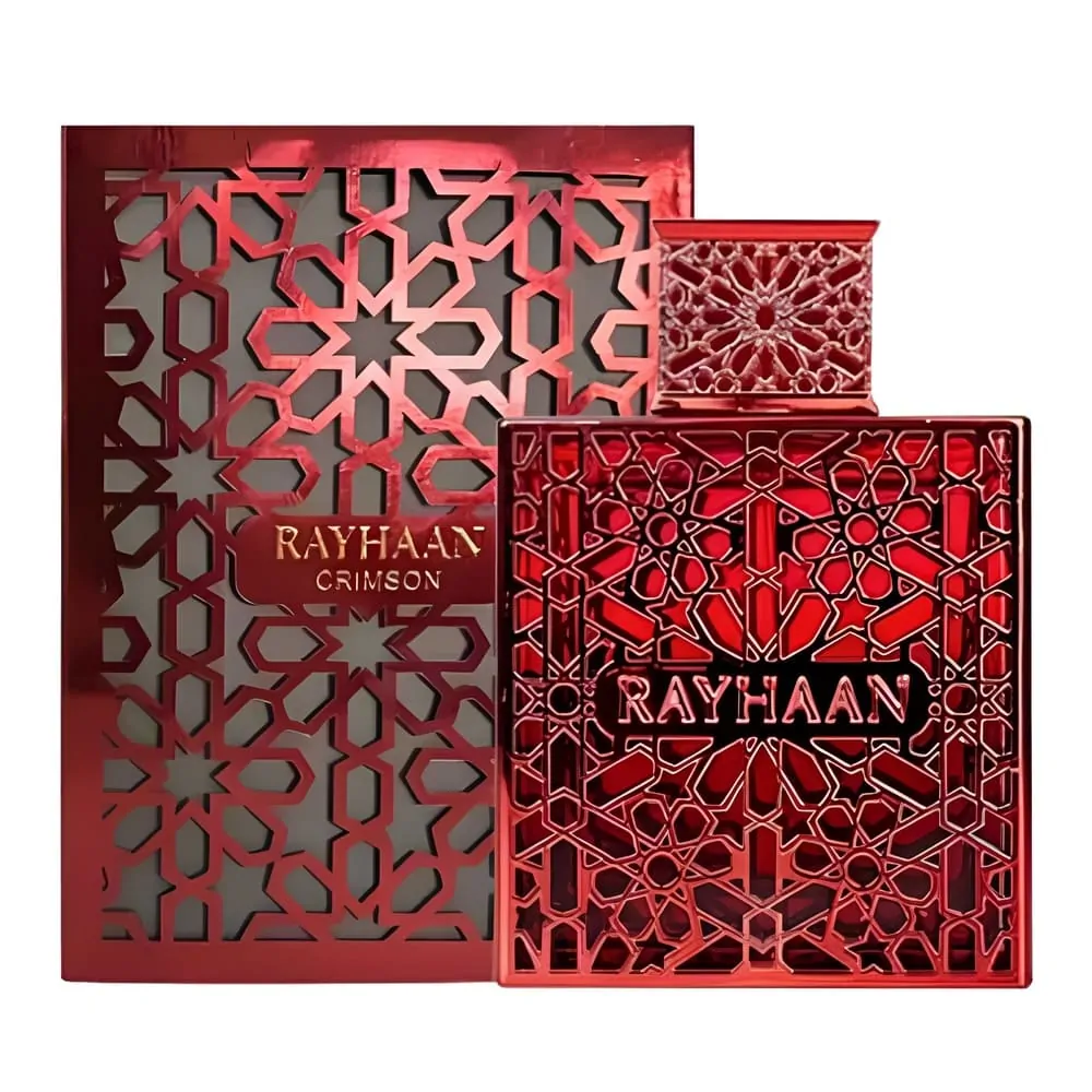 Crimson by Rayhaan 100ml apa de parfum barbati scortisoara piper roz cardamom benzoin tonka vanilie inspiratie Creed Centaurus
