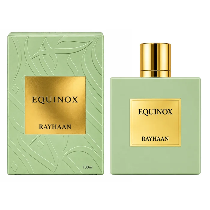 Equinox by Rayhaan 100ml apa de parfum unisex floare de portocal grapefruit iasomie Sambac ceai alb vanilie santal inspiratie Maison Mataha Printemps Blanc