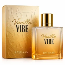 Vanilla Vibe by Rayhaan 100ml apa de parfum unisex pruna frezie tuberoza vanilie de Madagascar ambra labdanum cashmere wood oud inspiratie Byredo Vanille Antique
